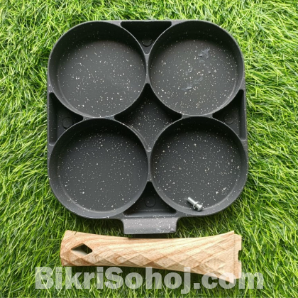 4 Hole Nonstick Frying Pan